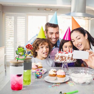 Silicone Straw Lid Reusable Straws 5 X 5 X 2cm Dustproof