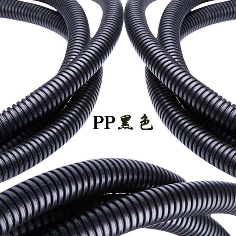 PE塑料波纹管AD10 AD13 AD15.8AD18.5AD21.2AD25开口软管穿线护套