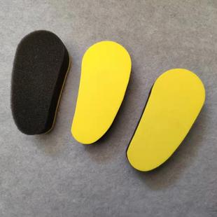 发清洁皮包皮衣抛光去污打蜡沙发清洁棉擦鞋 刷84321皮具 海绵鞋