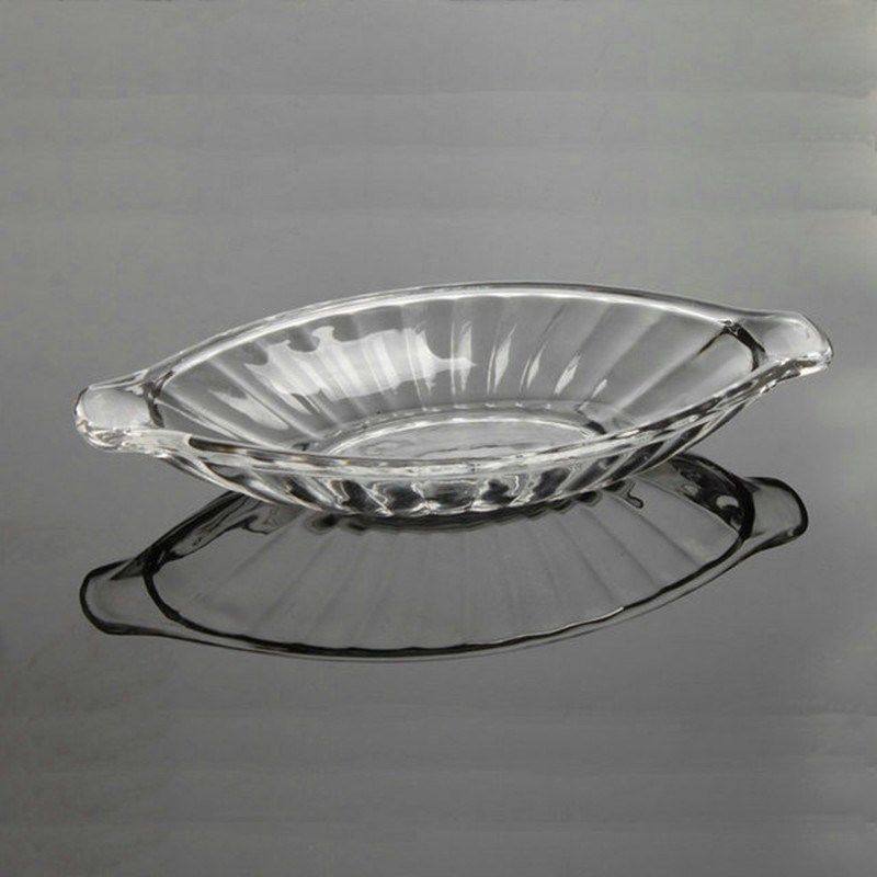 木瓜炖雪蛤玻璃碗奶茶店专用甜品碗玻璃器皿水果捞厨房不规则餐具