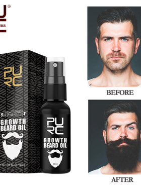 PURC Growth Beard Oil For Men Beard Care Grow Beard Thicker