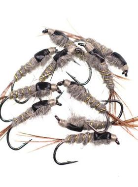 10 pcs/set fishing lure Avenger Fast Sinking Black back