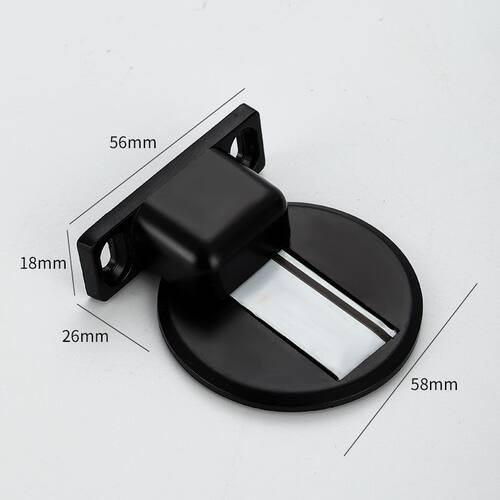 极速锌合金免打孔/打孔地吸静音强磁门碰门吸卧室厨房加厚防撞静