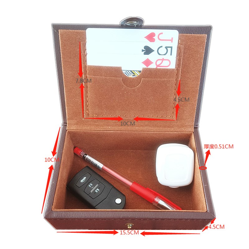 加工皮盒PU皮质收纳盒 房产交付盒 钥匙房卡整理盒 OEM定制交房盒