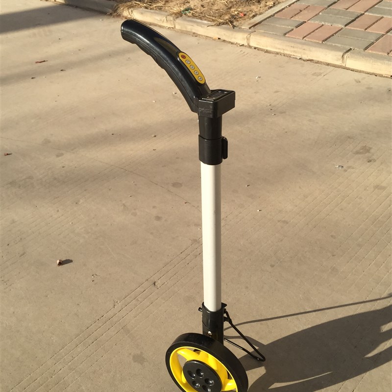 。测距轮大轮工程量轮手推电子数显测距仪机械数字计米器测亩精密