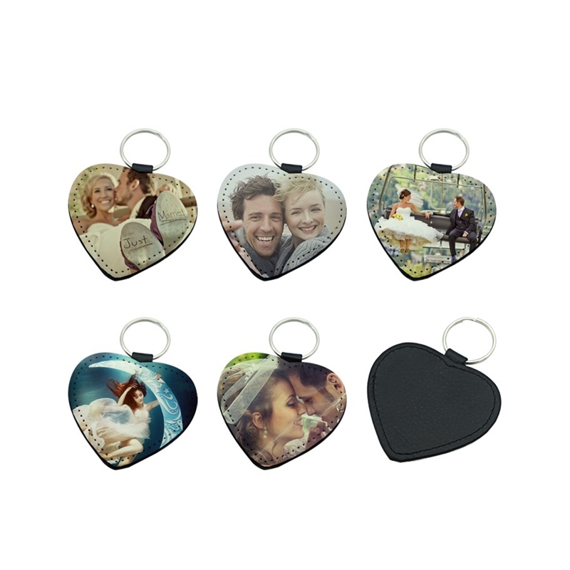 Free Shipping 20pcs Blank Sublimation Leather Pendant Tags K