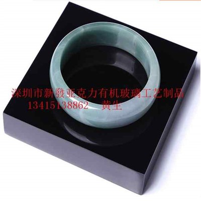 新品厂销厂促亮压克力黑f色倒影定制50mm加工有机玻璃磨砂板1黑色