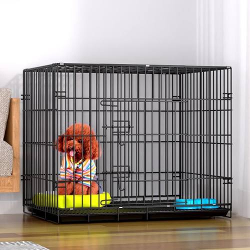 狗笼狗笼子中小型犬泰迪室内带厕所猫笼兔笼加粗狗狗别墅宠物笼子