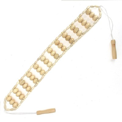 极速Wood Back Massage Roller Rope,Wood Therapy Cellulite Mas