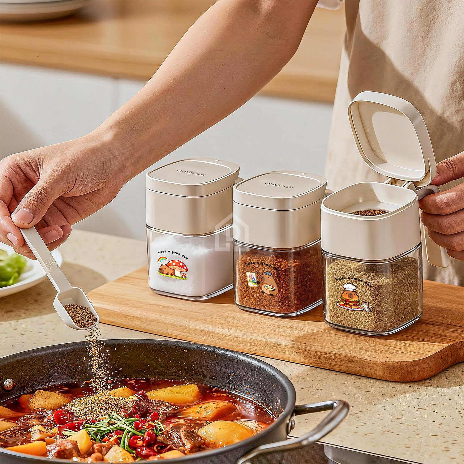 调料盒厨房家用调料罐子