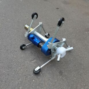 300MM管道除锈除油喷砂器金属管道壁喷砂器纽威达内壁喷砂枪