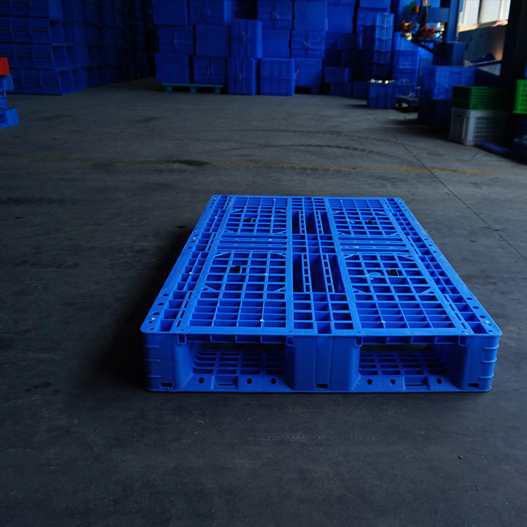 塑料托盘1208塑料卡板仓储叉车托盘防潮板塑胶垫板网格田字托盘