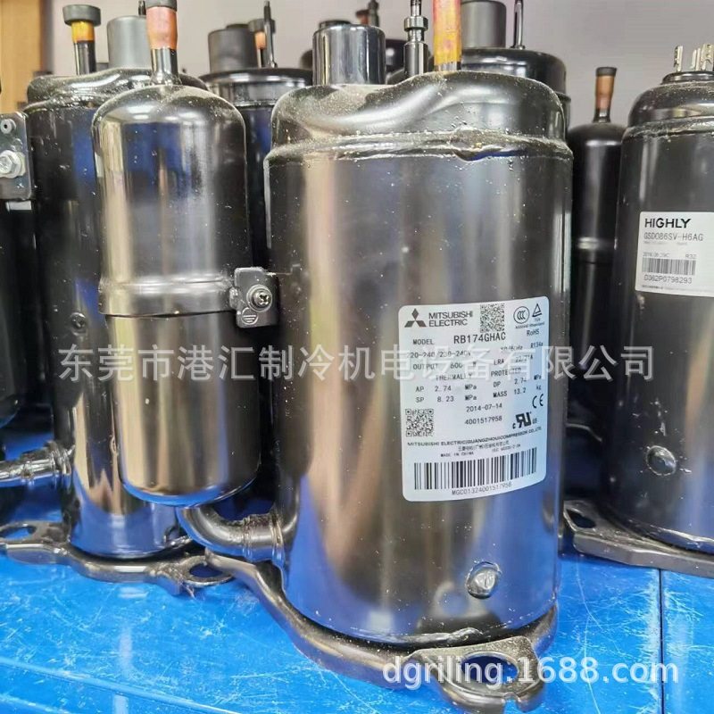 转子制冷压缩机RB174GHAC