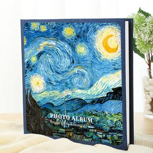 567寸覆膜自粘式 复古文艺可写字拍立得毕业情侣相册diy手工纪念册