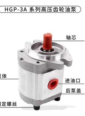 高压齿轮油泵HGP-34A11R/1R/173/1R9R/2R/25R/28R/30R高压无品牌/