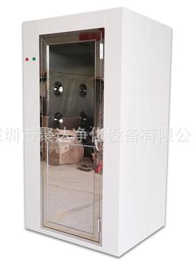 单人双风淋室无尘车间净化单开淋门自吹动喷MZT货淋室自应动感风