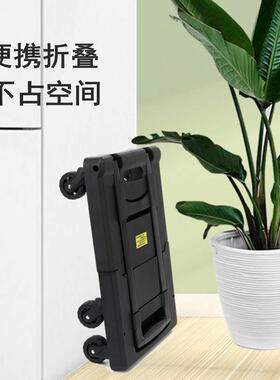 厂家直供手轮拉车折叠携六便轮万向伸缩小推车用家搬运摆摊94309