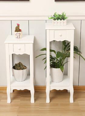 欧兰式实内花架客厅多层花盆架室阳台绿萝架吊落地木85440木质花