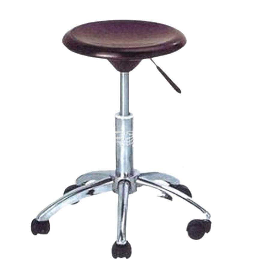 升降活动带脚实验室椅理发旋转轮酒椅塑6料ABS休D62吧椅闲学生吧