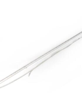 红M外线半镀白灯管80645M0塑料吹瓶机加热管ZPJ半镀白石英加W热管