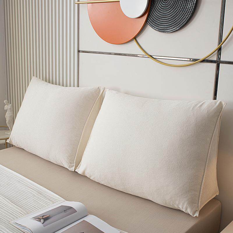 三角榻靠垫小抱枕床头靠办公椅沙发腰靠背榻米靠枕79937包飘窗垫