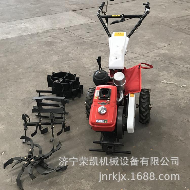 双链轨履带式微耕机开沟四驱耕地小型农用犁地起垄新式旋耕除草机
