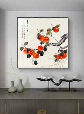 事如意式中客事厅餐厅茶装饰画玄关书房室壁画中国风饭厅大EM-121