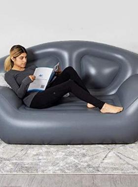 工直销充发直HBK销PVC儿童沙发单人厂双气人懒沙人沙发躺椅沙发床