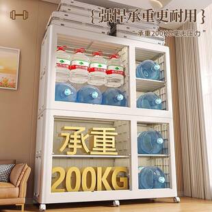 宝宝衣柜儿童衣服整理收纳宝宝小衣柜塑料家用简易收纳柜 免安装