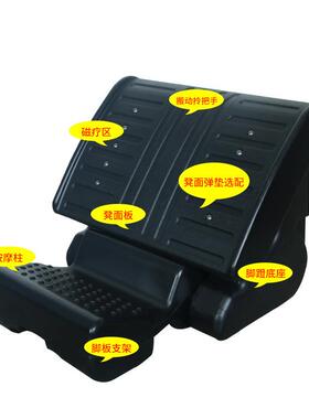 车脚凳搁脚折凳按摩脚汽凳叠凳71217商务车用坐脚凳