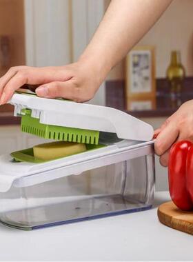 厨粒房多萝功AL101272能切丁切洋葱切块丁切水果切胡卜切豆器腐商