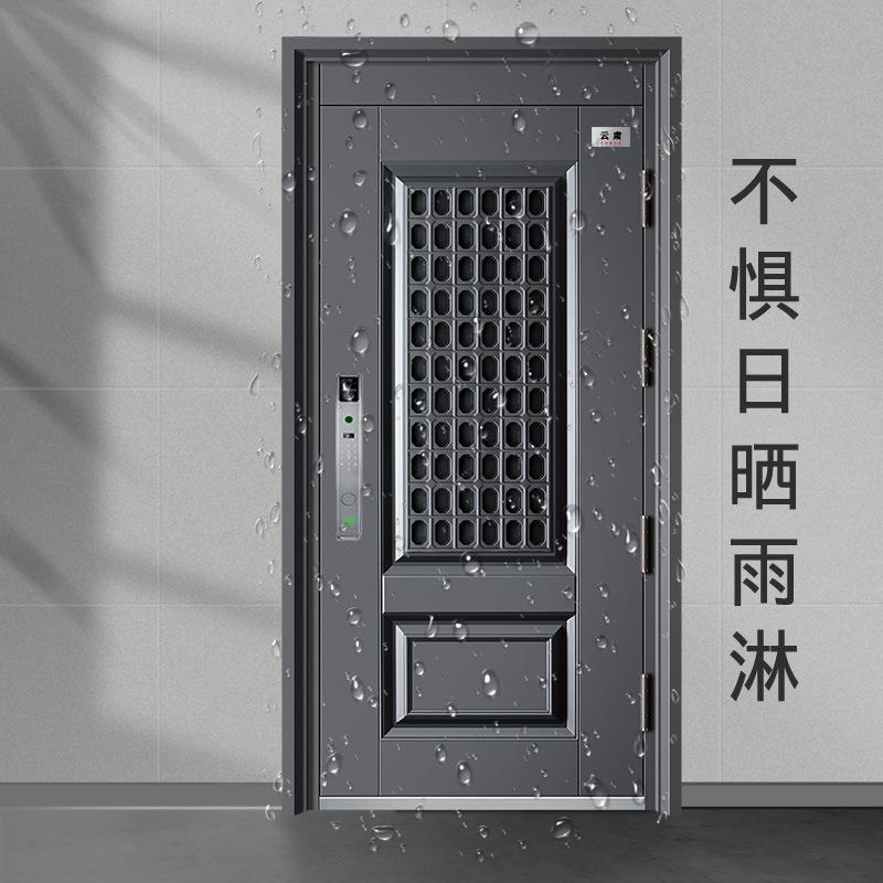 甲级入户门家用通风门门中门防盗门安全门单门子母门别墅大门