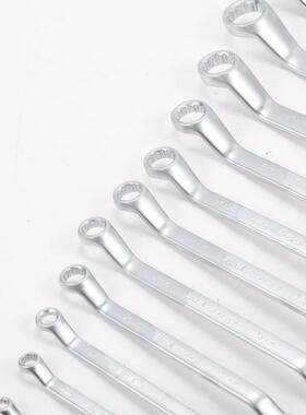 五多金工具梅板手组套两用双规头花汽修机修扳手格89295眼镜扳手