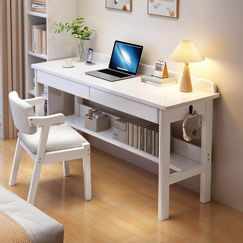 实木书小户型0c客厅靠墙桌书柜14808组合办公电脑m桌家用初中生学