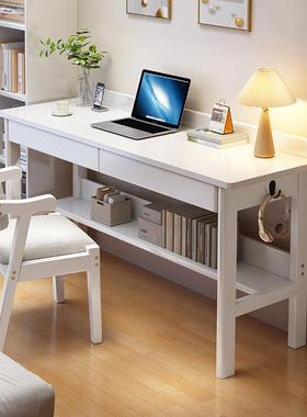 实木书小户型0c客厅靠墙桌书柜14808组合办公电脑m桌家用初中生学