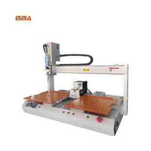 博贝桌面式自动锁螺丝机/双工位交替作业--跨境出口外销厂家直供