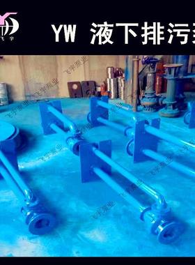 YW无堵塞液下排污泵100Y1W00--74KWQNQ单管双管长轴污水泥泵浆泵