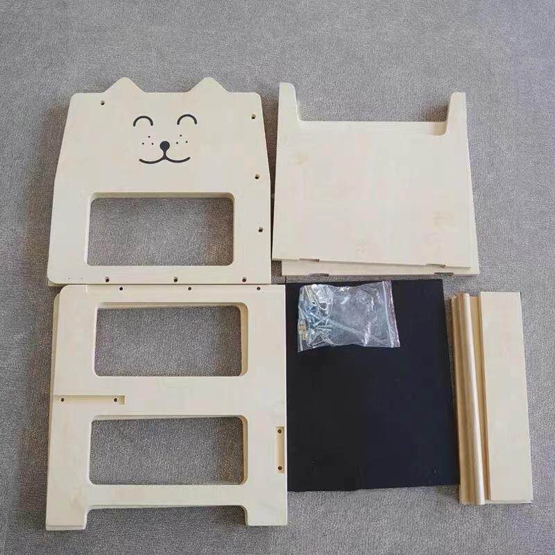 儿童多能学习塔30236黑垫脚凳功实木卡通宝宝用椅家桌椅洗手板凳