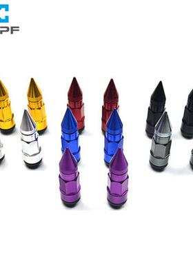 用汽车改装三合头一轮加胎通轮毂螺XC-LS03母长尖螺丝防盗汽车改