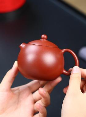 厂家原茶直供源头龙12717龙蛋壶宜兴紫泥壶纯全手矿工紫砂壶茶具