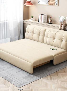 新款折叠卧沙发床两用一体多功能户GBQ型人客小厅阳台双室伸缩推