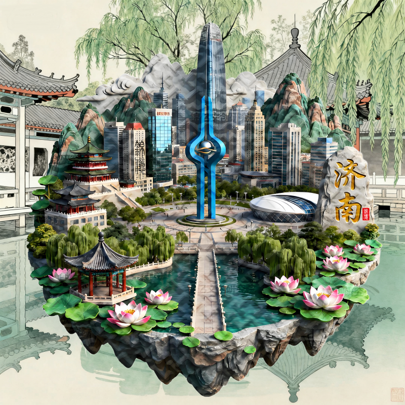 济南冰箱贴山东旅游网红打卡