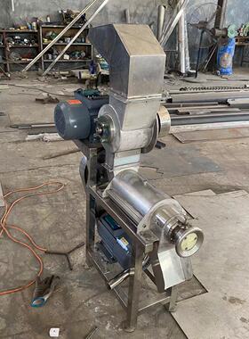 大型工业PZJ型单螺旋粉碎压滤机组 PZK系列芦苇叶蔬菜脱水机 厂家