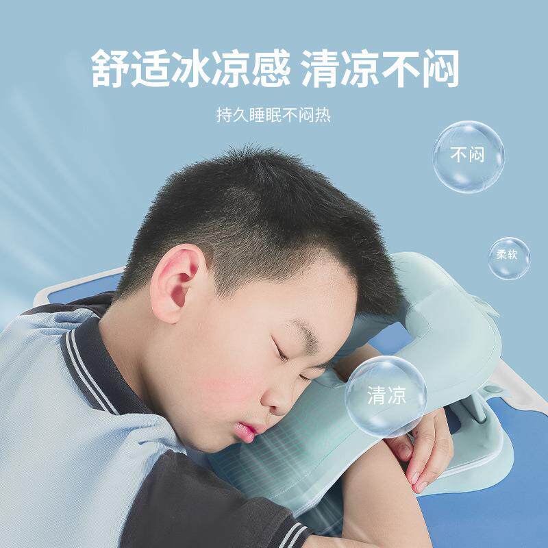 儿童便携午睡枕小学生专用教室桌上午休趴睡枕便携午休枕头趴趴枕