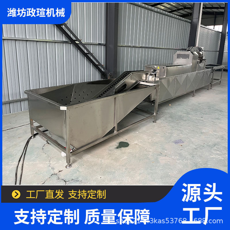咸鸭蛋毛刷净蛋器 食堂鸡蛋净蛋器学校毛刷辊清洗机 全自动洗蛋机