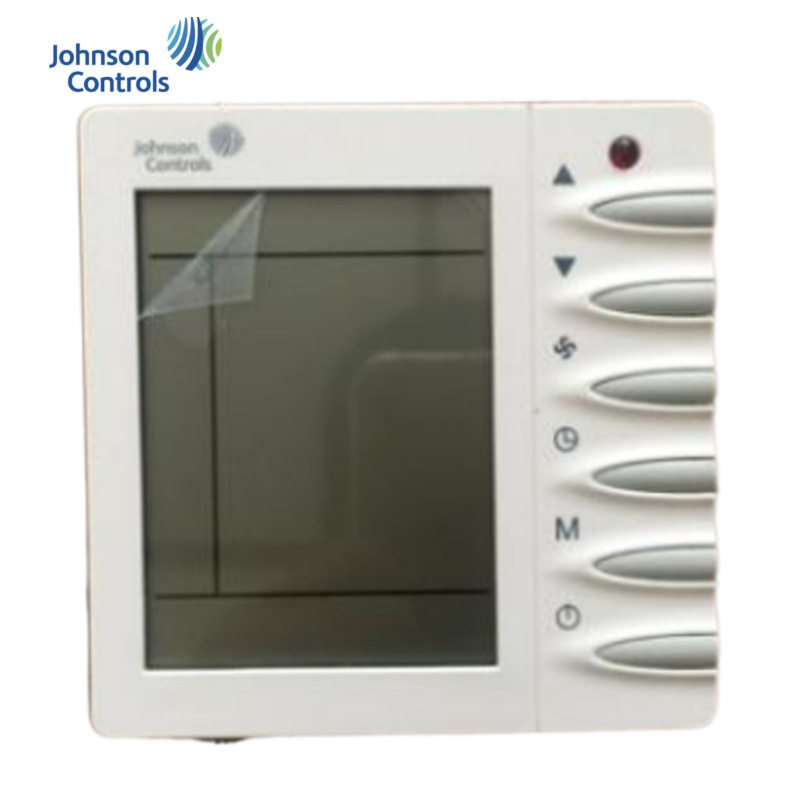 江森智能四管制Modbus协议液晶温控器开关面板JCI-TMS2100FCV2-N2