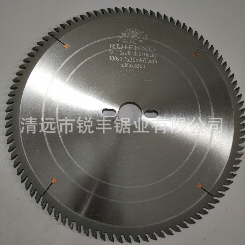 硬质合金堆台锯锯片 300*3.2*30*96T木工合金锯片批发 推台锯锯片