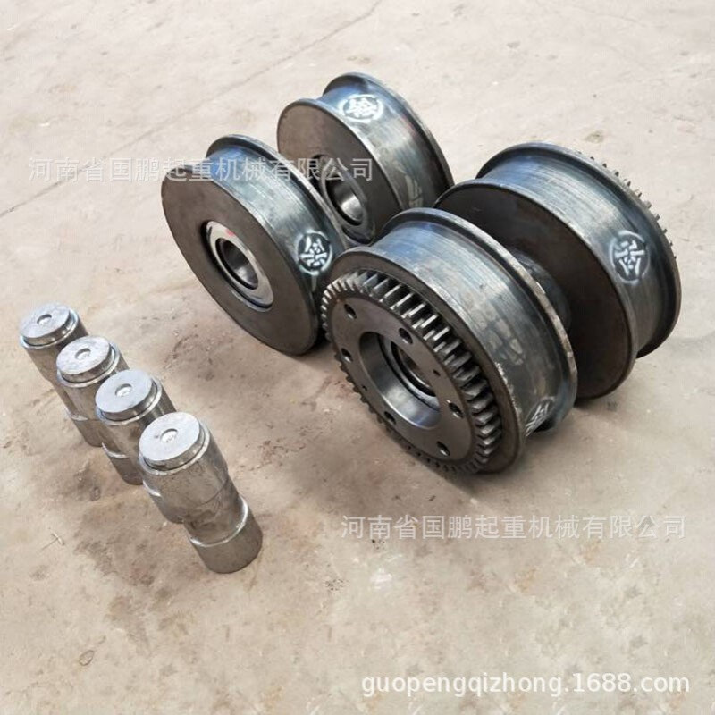 起重机LD300轮400轮200轮行车轮端梁车轮组齿圈轮轴
