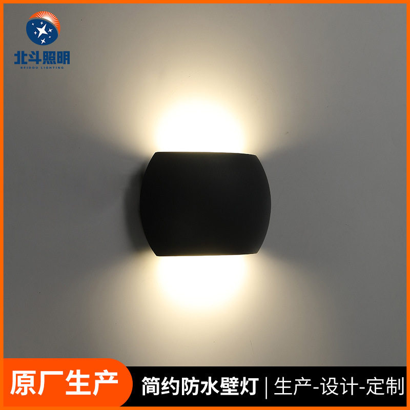 户外防水感应LED壁灯2025年新款