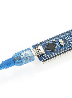 Nano V3.0 CH340改进版焊接板 Atmega328P USB转TTL 带USB线